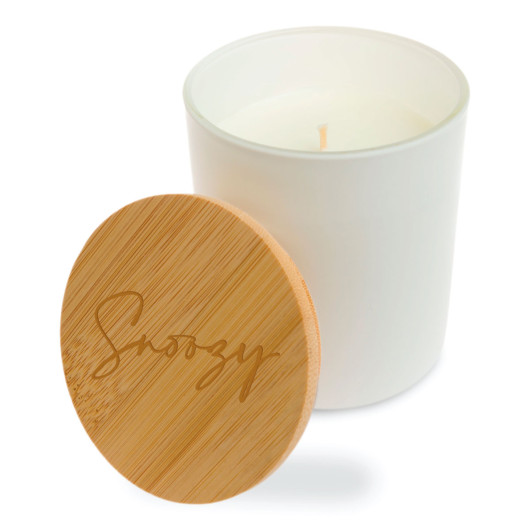 Medium Glass Soy Candles Laser Engraving